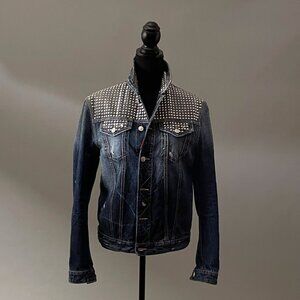 DSquared2 Studded Jean Jacket